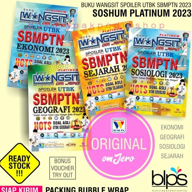 Jual Buku Wangsit OM JERO UTBK SBMPTN 2023 SOSHUM Platinum IPS 2023