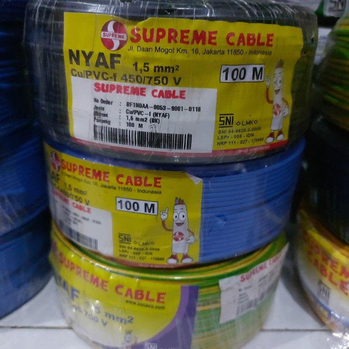 Jual Kabel Nyaf Mm Supreme M Shopee Indonesia