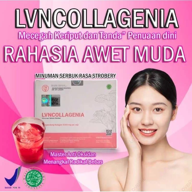 Jual Lvn Collagenia Original Isi Sachet Shopee Indonesia