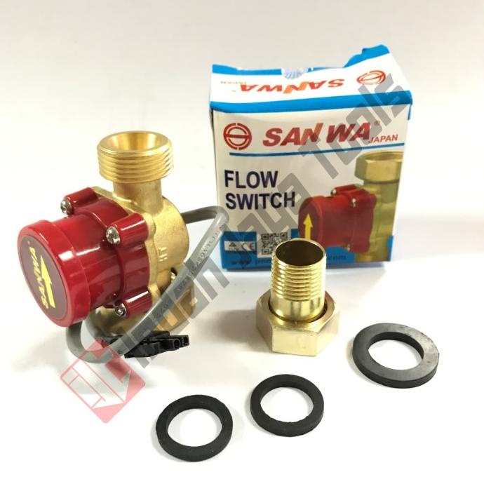 Jual Sanwa Flow Switch Inch Otomatis Pompa Air Dorong Booster