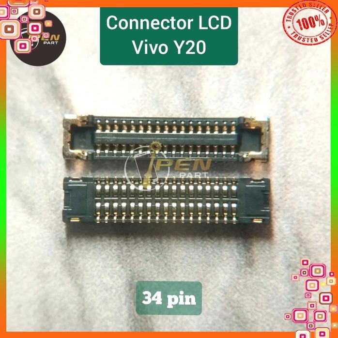 Jual Konektor Lcd Vivo Y20 Original Socket Connector Shopee Indonesia