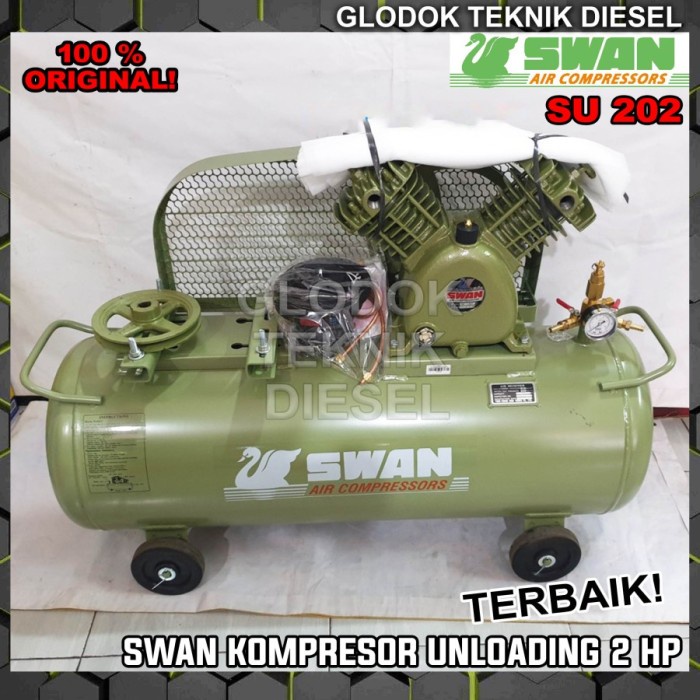 Jual SWAN AIR COMPRESSOR SVP 202 2 HP HONDA GX KOMPRESOR ANGIN 2 HP