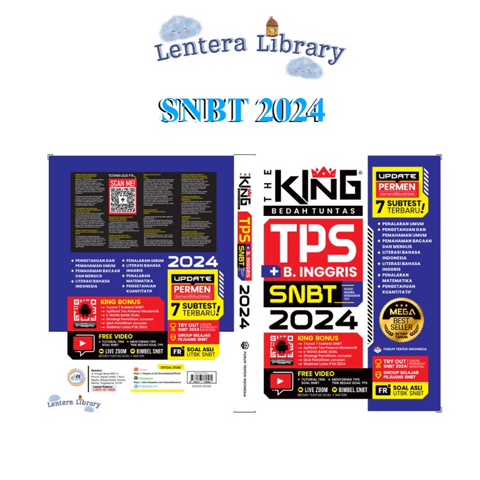 Jual Bkpdd Ready Buku The King Bedah Tuntas Tps Snbt