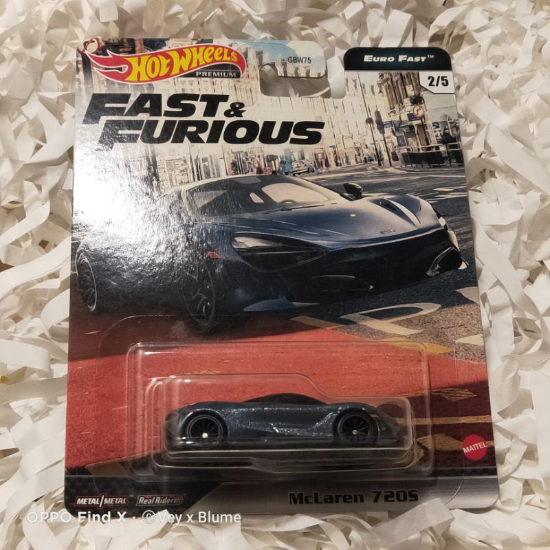 Jual Hotwheels Mclaren S Fast Furious Euro Hw Fnf Ff Premium Hot