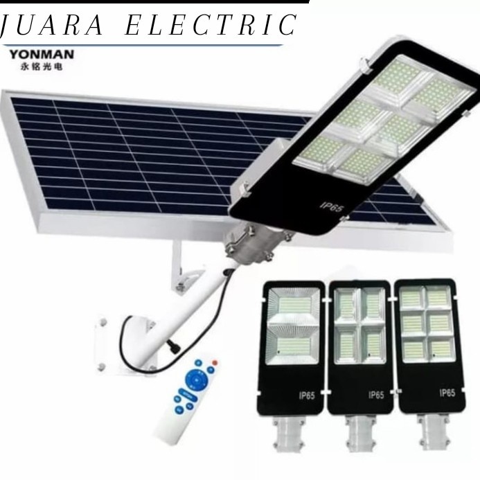 Jual Lampu Jalan Pju Tenaga Surya Solar Cell Watt Led Set