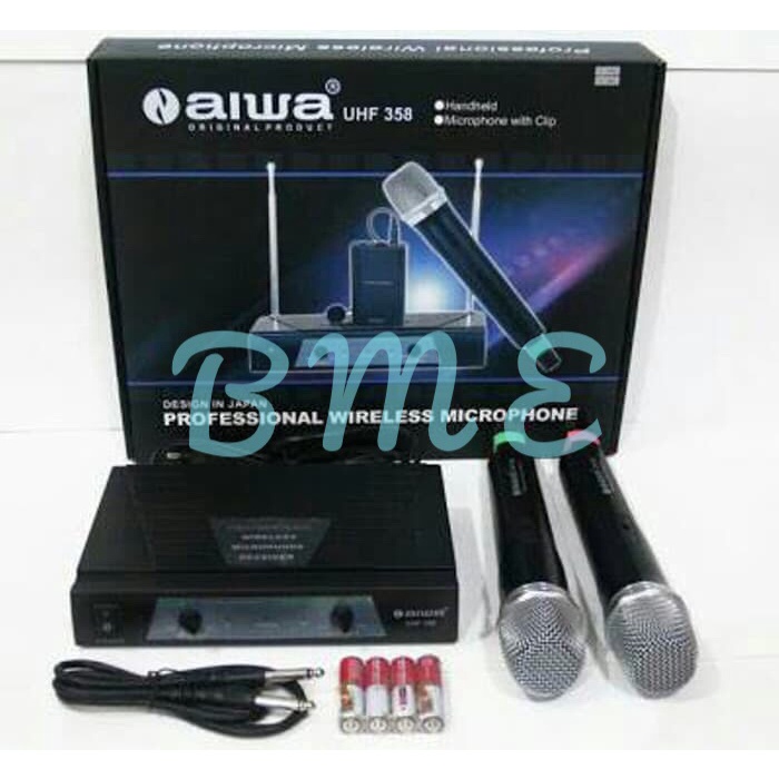 Jual Mic Wireless Aiwa Uhf Original Shopee Indonesia