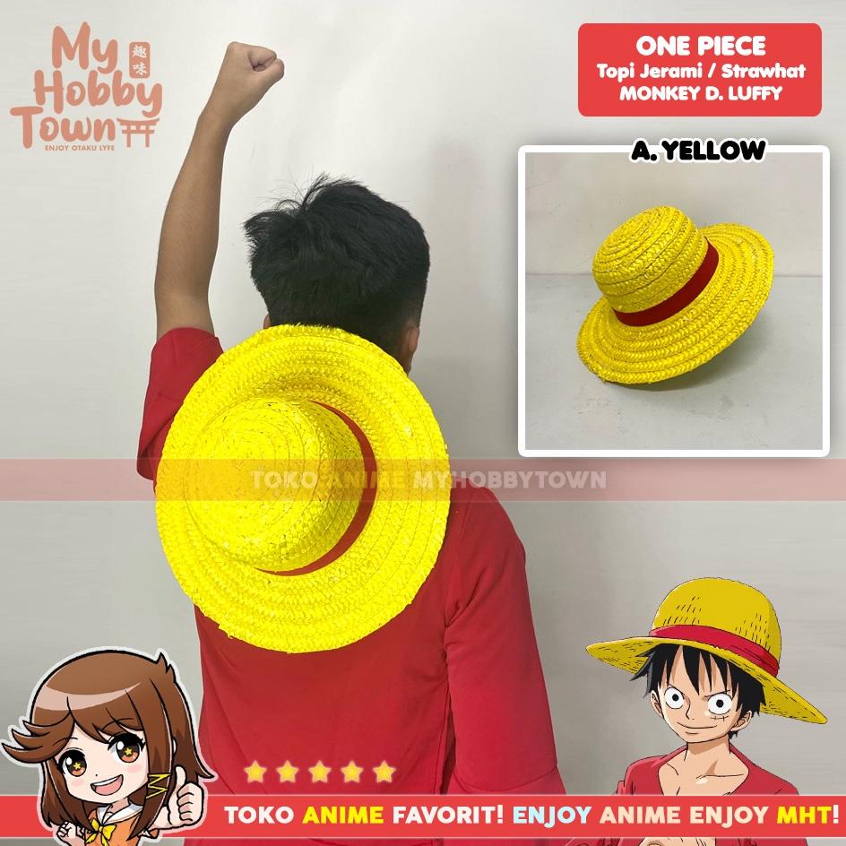 Jual Cod Topi Jerami One Piece Luffy Mugiwara Hat Anime Cosplay Murah