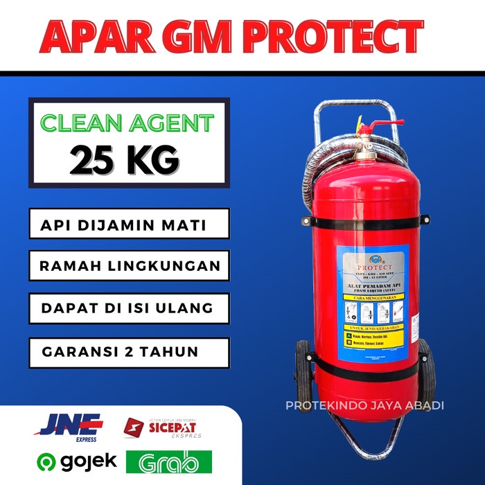 Jual Alat Pemadam Trolley Kg Protect Non Halon Non Cfc Clean Agent