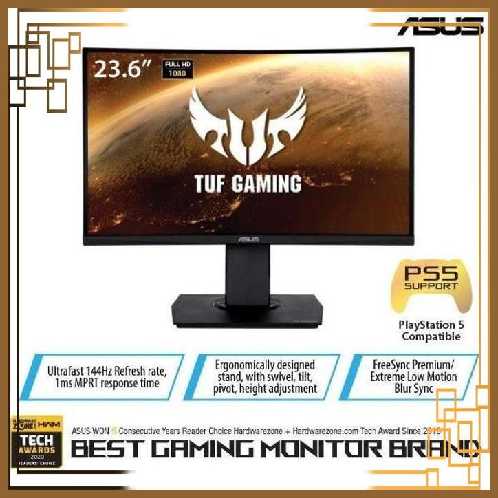 Jual SSP ASUS TUF Gaming VG24VQ Curved Monitor 24 Inch Full HD