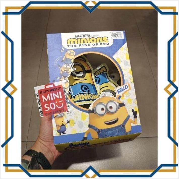 Jual Fms Miniso Blind Box Figure Roly Poly Minions The Rise Of Gru