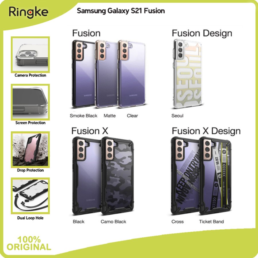 Jual Case Ringke Samsung Galaxy S S Plus S Ultra Fusion Matte