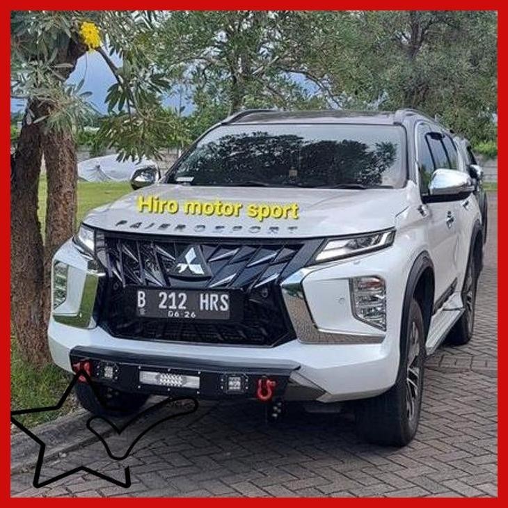 Jual HMB TANDUK BUMPER ALL NEW PAJERO SPORT FACELIFE MODEL OVERLAND