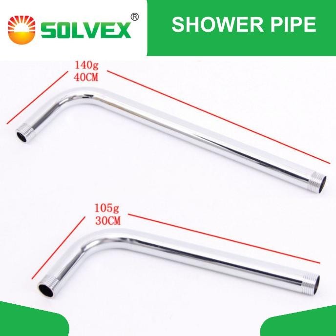 Jual Dijamin Baru Solvex Shower Pipe Tiang Wall Shower Pipa Dinding