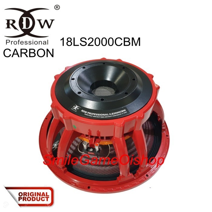 Jual Speaker Komponen Rdw Ls Cbm Carbon Speaker Subwoofer Rdw