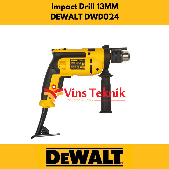 Jual Mesin Bor Impact Drill 13Mm Dwd024 Dewalt Dwd 024 Shopee Indonesia