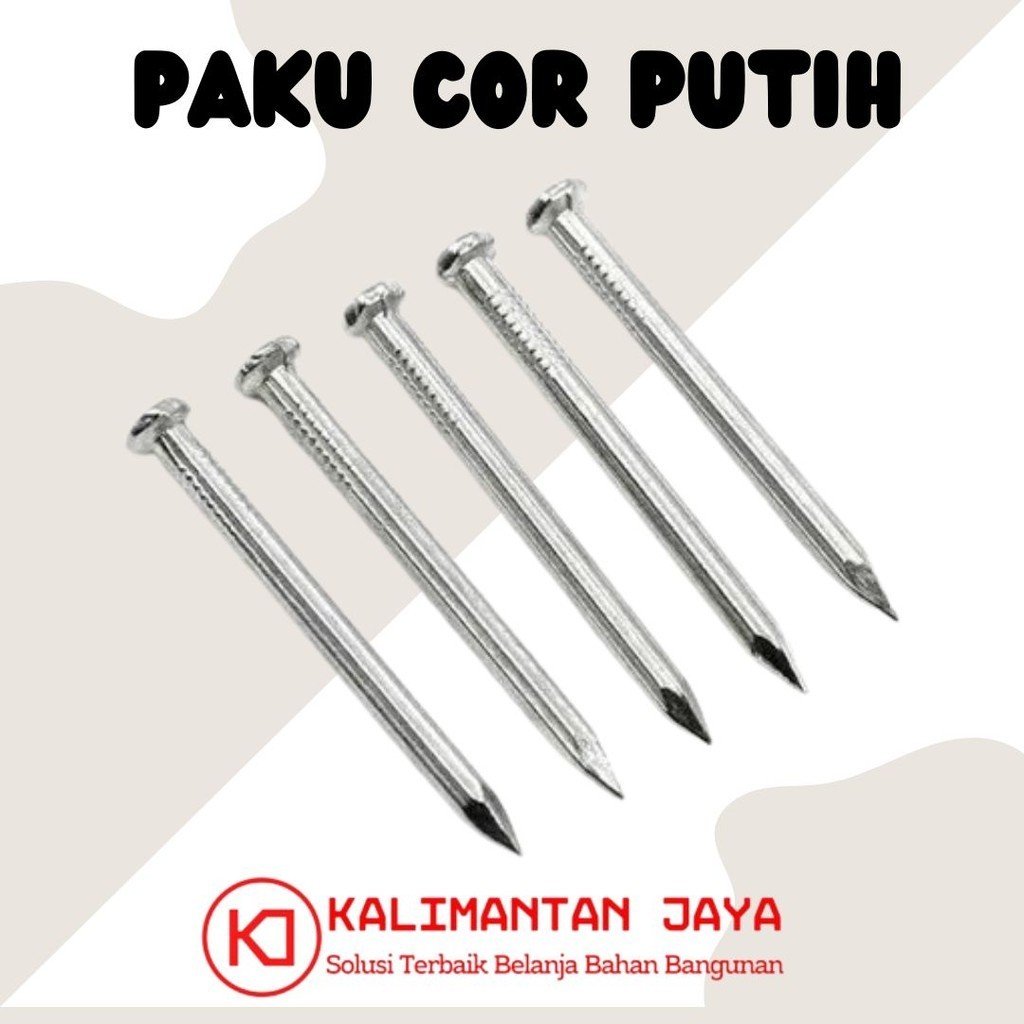 Jual PAKU COR PAKU BETON PAKU BAJA PUTIH HARGA PER KOTAK Shopee