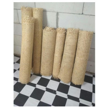 Jual Anyaman Rotan Lembaran Webbing Kembang Tanjung 50 Cm Shopee