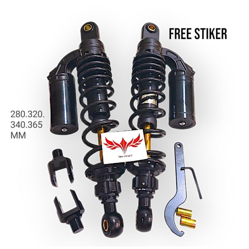 Jual Shock Shockbreaker Tabung Atas 280 320 340 365mm Extreme Evo Bisa