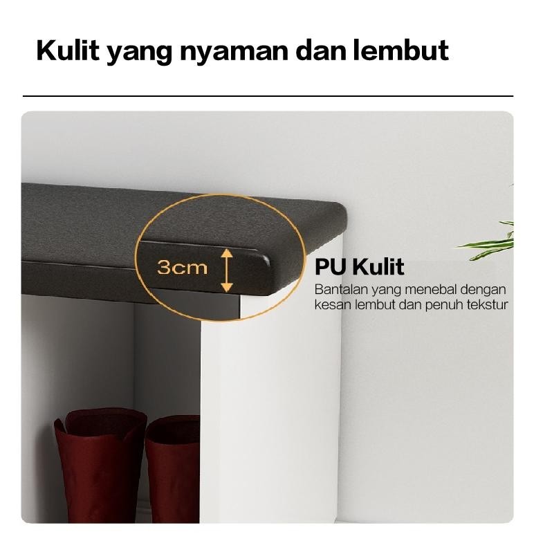 Jual Pipi Furniture Rak Sepatu Duduk Sofa Sepatu Kursi Rak Sepatu