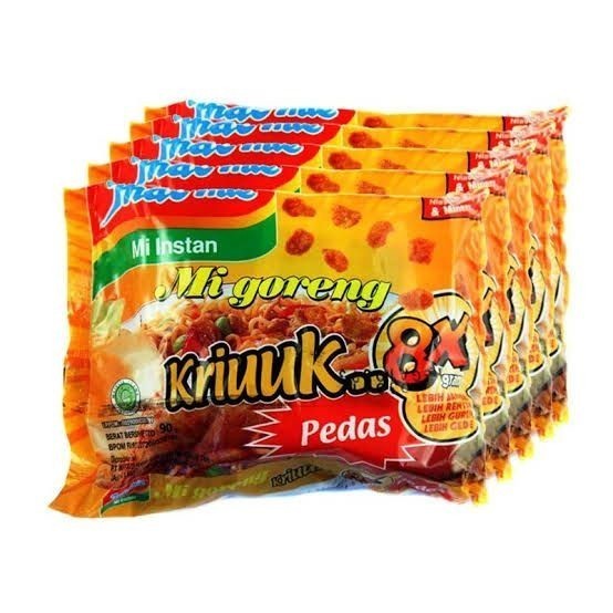 Jual Indomie Mie Goreng Kriuk Pedas Pcs X Gr Shopee Indonesia