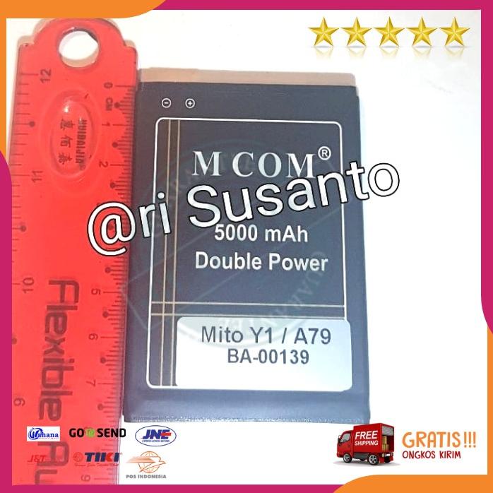 Jual Baterai Mcom Mito Y1 A79 Ba 00139 Double Power 5000Mah Shopee