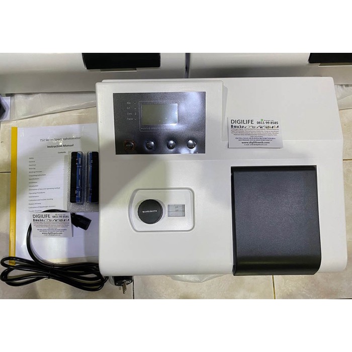 Jual UV Visible Spectrophotometer UV 752N Vis Spektrofotometer Lab