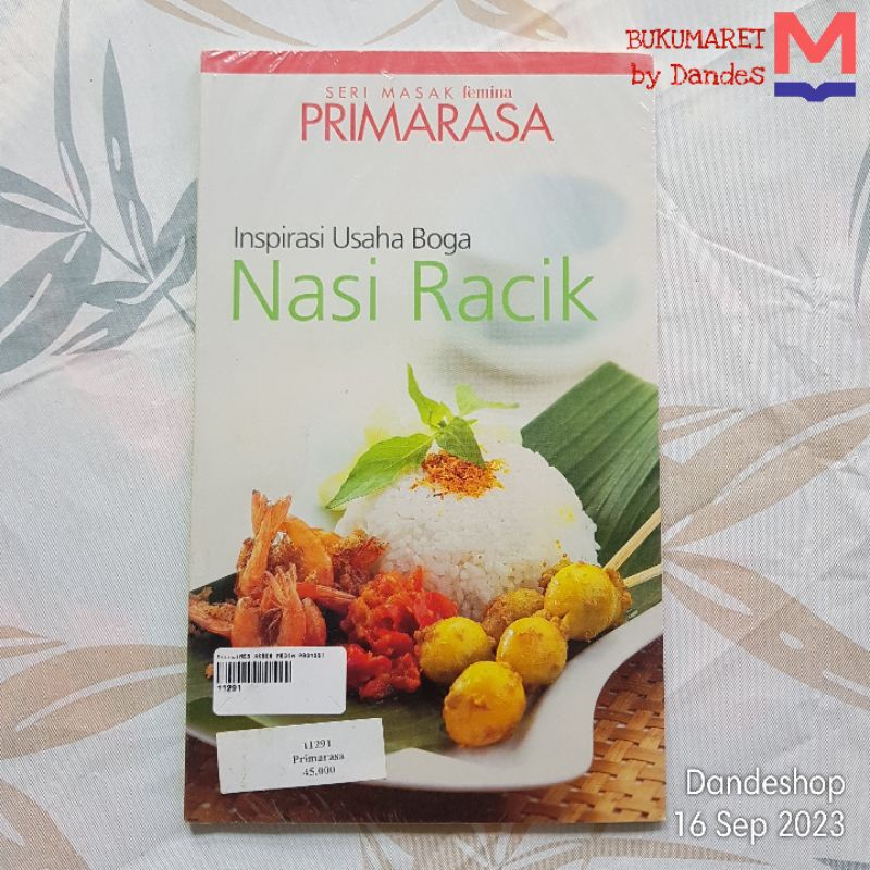 Jual NASI RACIK Inspirasi Usaha Boga Buku Resep Seri Masak Femina