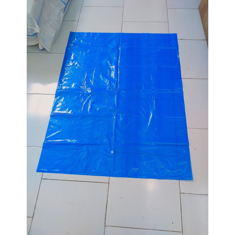 Jual Recomended KANTONG PLASTIK SAMPAH BIRU KERAJINAN TANGAN