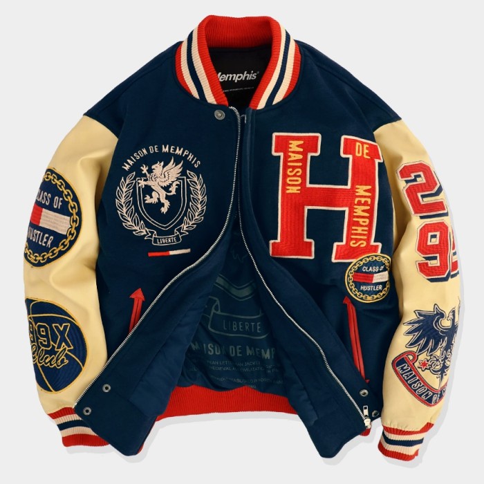 Jual Memphis Origins Jaket Varsity Maison De Memphis Limited Edition