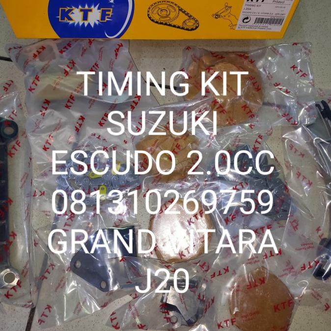 Jual Rantai Keteng Set Atau Timing Kit Suzuki Escudo 2 0 J20 Grand