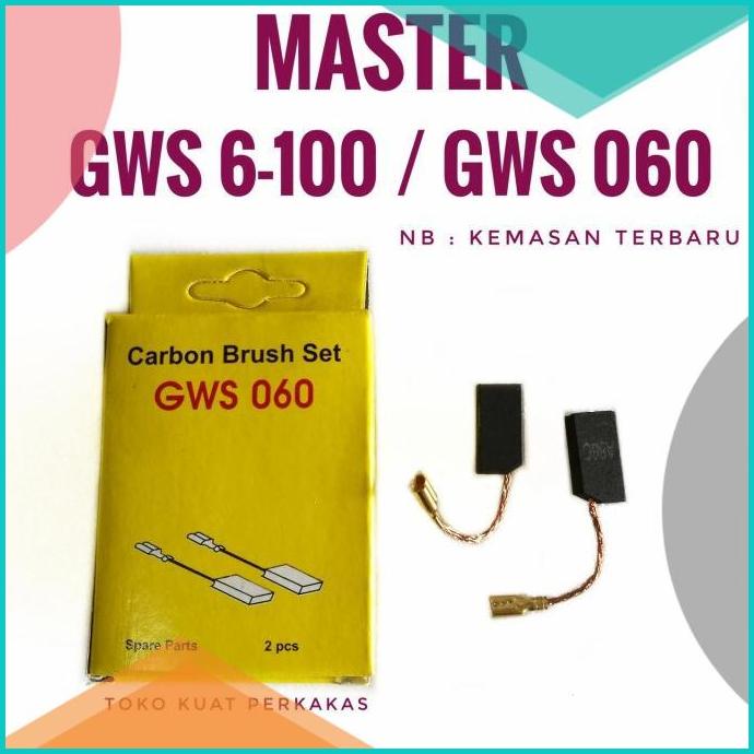 Jual Master Carbon Brush Arang Bosch Gerinda Tangan Gws