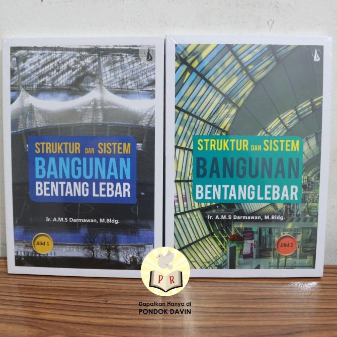 Jual Paket Buku Struktur Dan Sistem Bangunan Bentang Lebar Jilid 1 Dan