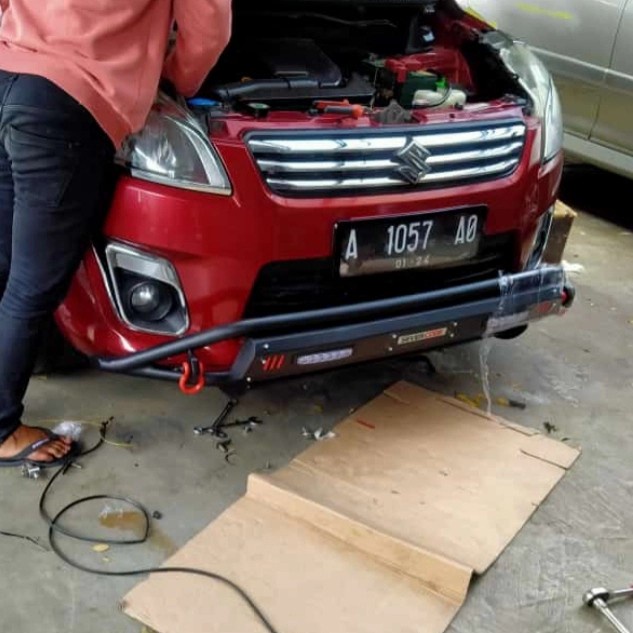 Jual Tanduk Depan Ertiga Model Cobra Bumper Depan Ertiga Model Cobra