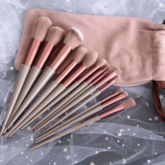 Jual VENUSJKT 13Pcs Set Makeup Brush Kuas Make Up Set Lengkap Pouch