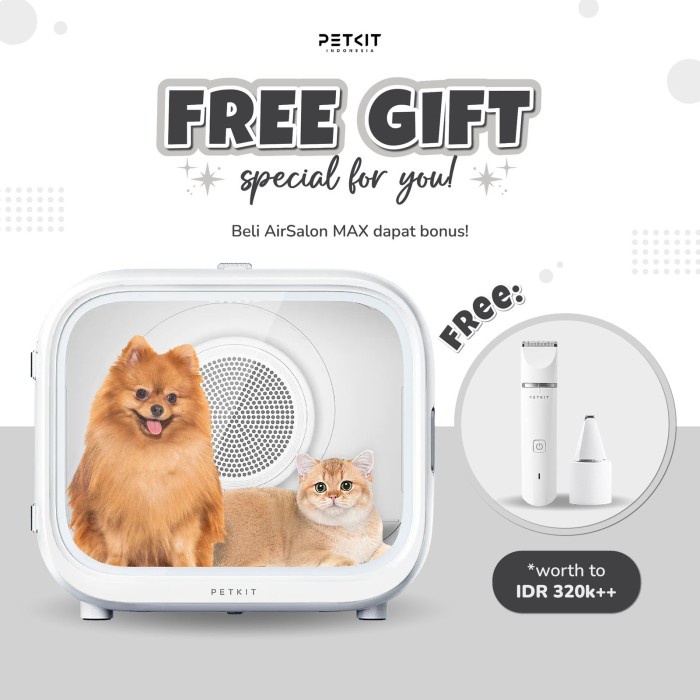 Jual PETKIT AIRSALON MAX Smart Pet Dryer Box Shopee Indonesia