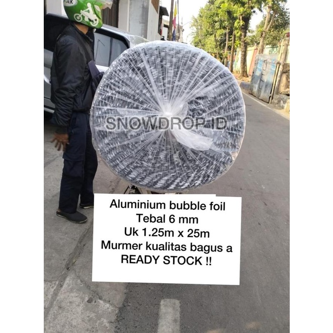 Jual ALUMINIUM BUBBLE FOIL TAHAN API PEREDAM ATAP 8 MM READY STOCK