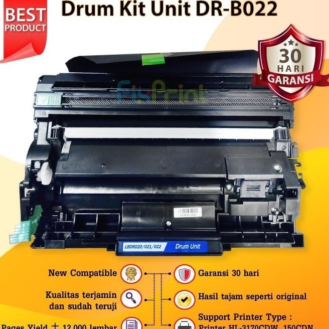 Jual Drum Unit Brother DR B022 DCP B7535DW B7530 MFC B7715DW HL B2080DW