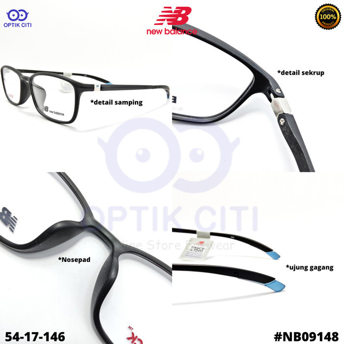 Jual Frame Kacamata Pria New Balance Original Elock Nb Terlariss