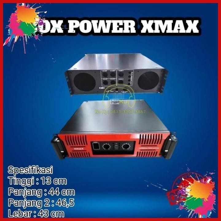 Jual Box Power Amplifier Channel Xmax U Box Power Xmax Kwj