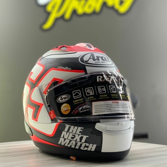 Jual Arai Rx X Nicky Hayden Reset Helm Arai Sni Shopee Indonesia