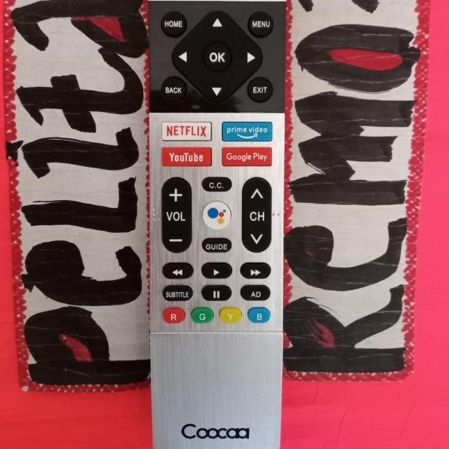 Jual Remote Remot TV COOCAA LED Android Smart TV Original Terlengkap