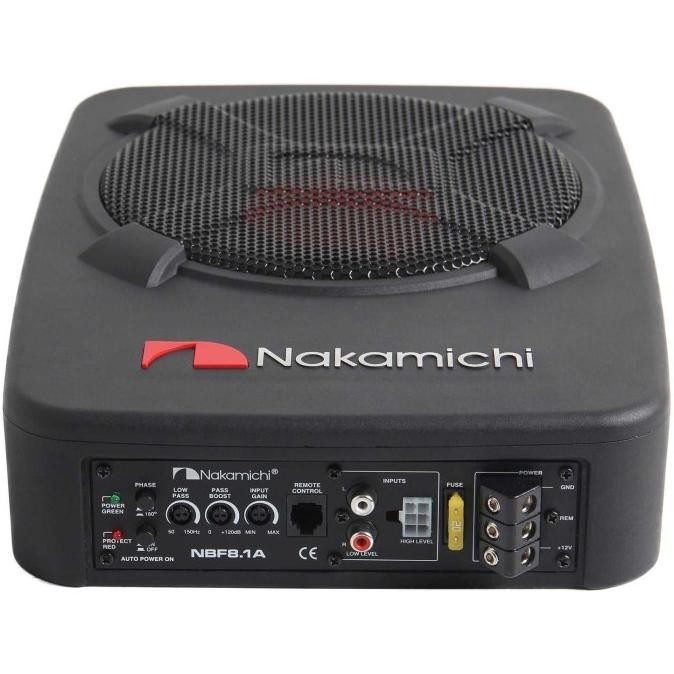 Jual Speaker Kolong Mobil Active Subwoofer Kursi 8 Inch 1500W Nakamichi