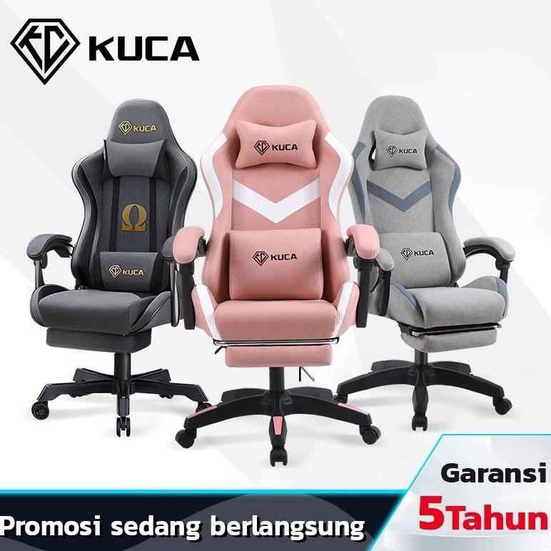 Jual Kuca Kursi Kantor Kursi Gaming Pink Katun Dan Linen Bernapas