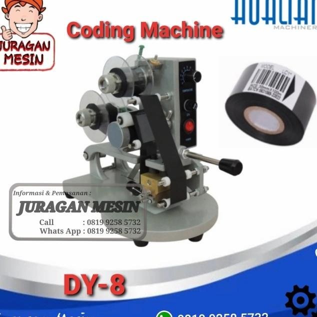 Jual Mesin Coding Cetak Tanggal Kadaluarsa Manual Murah Dy Hualian