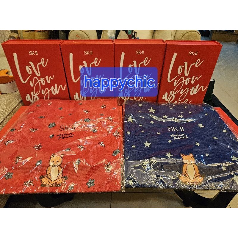 Jual Sk Sktwo Skii Sk Ii Totebag Maison Kitsune Limited Edition