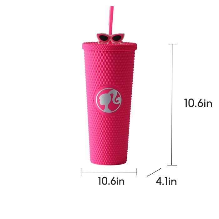 Jual Miniso X Barbie Series Botol Minum Durian Straw Cup 700Ml Shopee