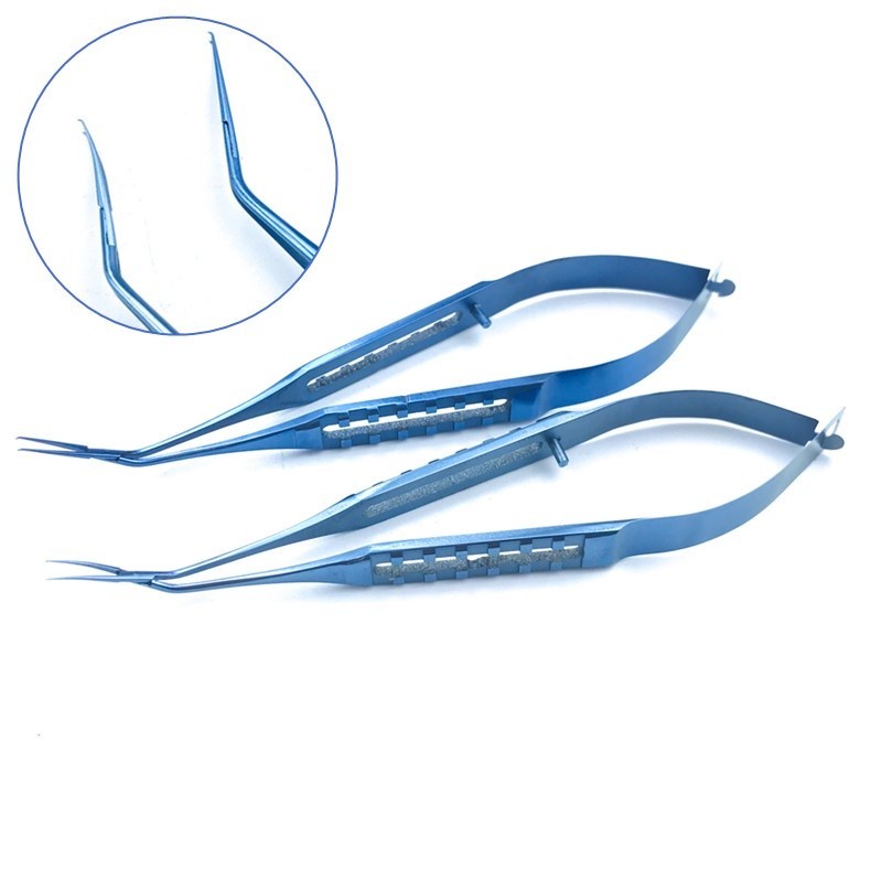 Jual Titanium Alloy Inamura Capsulorhexis Forceps Pinset Instrumen