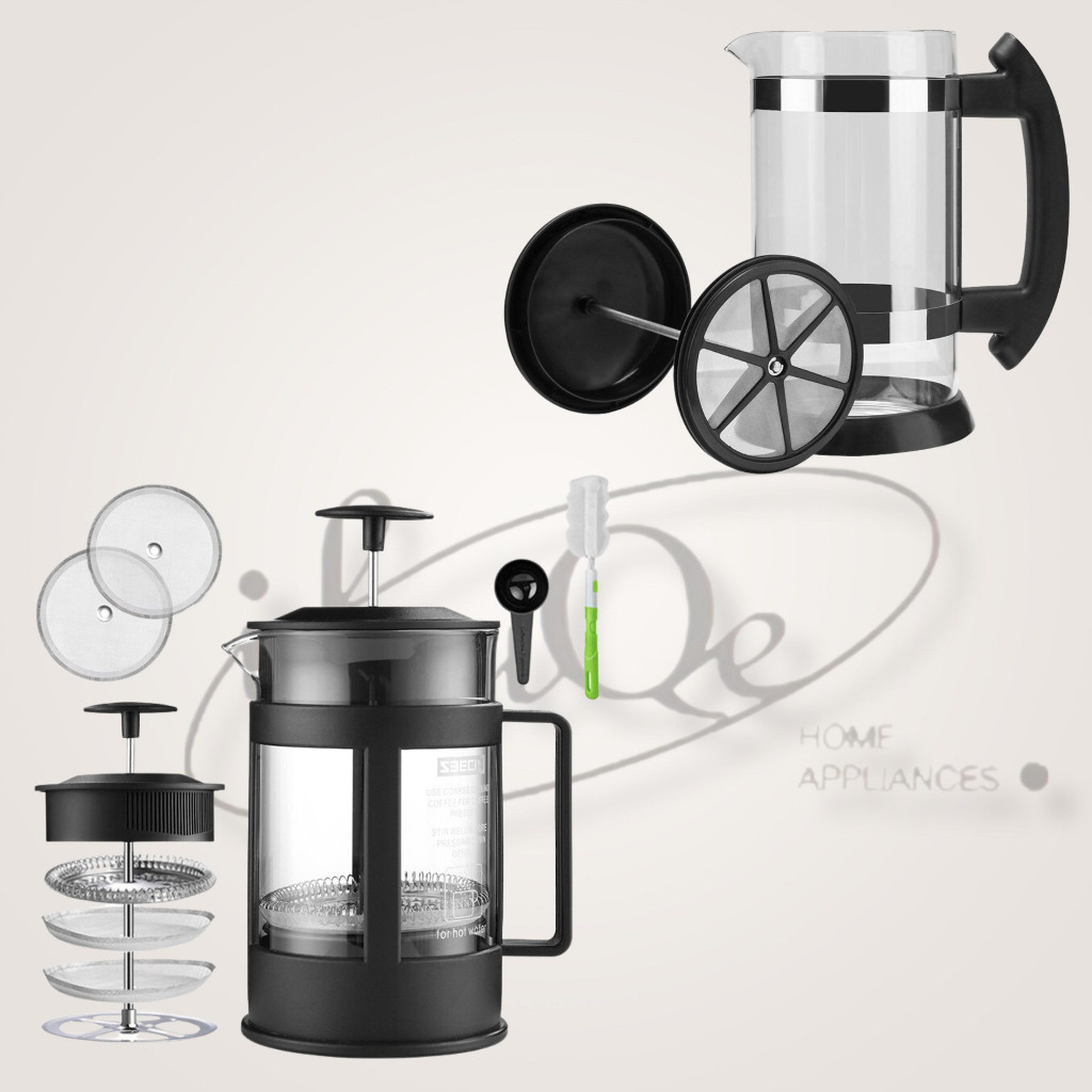 Jual A76 FRENCH PRESS KOPI TEH PLUNGER COFFEE TEA MAKER MANUAL ALAT