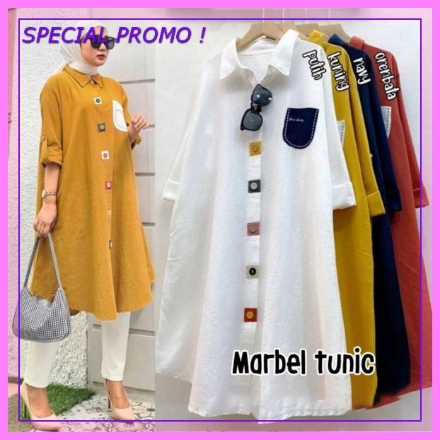 Jual Kemeja Dress Keren Dan Modis Syari Tunij Panjang Import 2024 Tunix