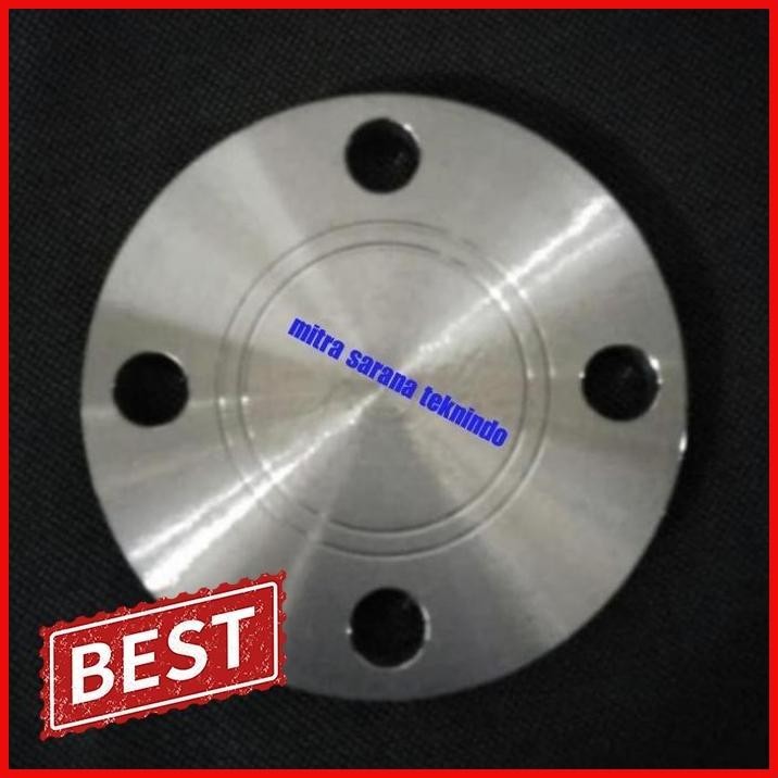 Jual ADU FLANGE BUTA BLIND FLANGE STAINLESS SS 304 JIS 10K 12